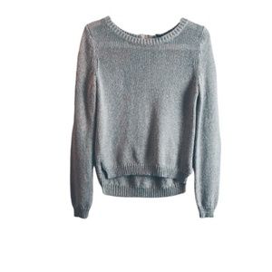DIVIDED Metallic Sweater Size 2